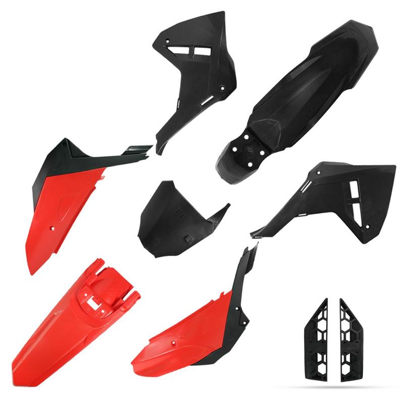 Kit Carenagem F25 C/ Number Plate Amx Crf 250f Off Road Trilha